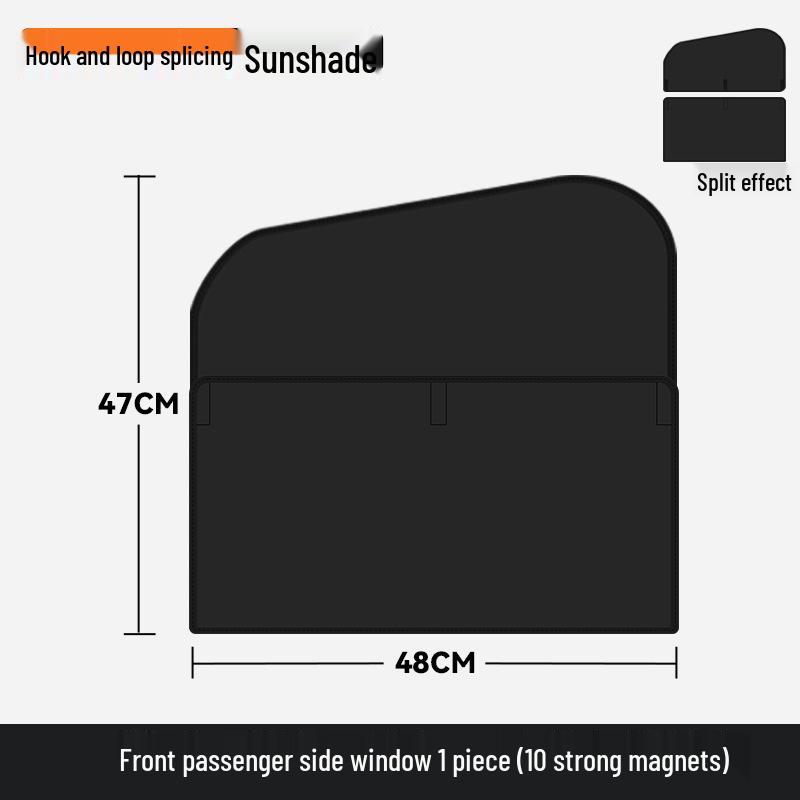 Magnetic Car Sun Shade: Full Blackout & Clear View Window Curtains
Magnetic Car Sun Shade: Full Blackout & Clear View Window Curtains