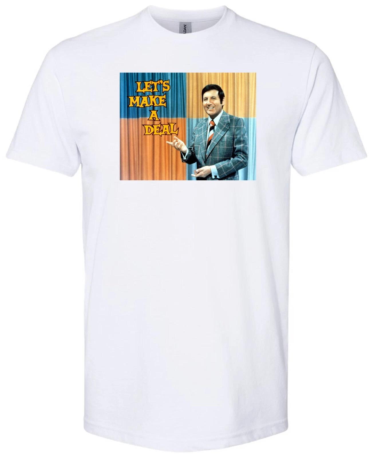 LET S MAKE A DEAL MONTY HALL RETRO 60 S GAME SHOW WHITE T-shirt XL
LET S MAKE A DEAL MONTY HALL RETRO 60 S GAME SHOW WHITE T-shirt XL