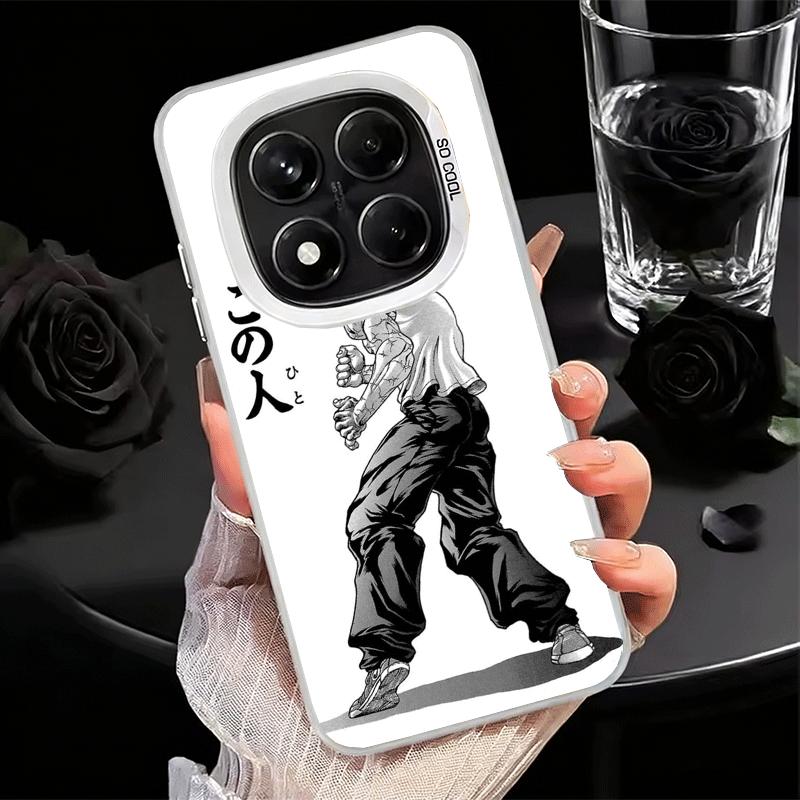 Baki the Grappler Anime Soft Phone Case for Samsung Galaxy S24 S25 FE S26 Edge S23 Ultra S22 Plus S21 + Shockproof Cover Back Sh Redmi Note 14 4G
Baki the Grappler Anime Soft Phone Case for Samsung Galaxy S24 S25 FE S26 Edge S23 Ultra S22 Plus S21 + Shockproof Cover Back Sh Redmi Note 14 4G