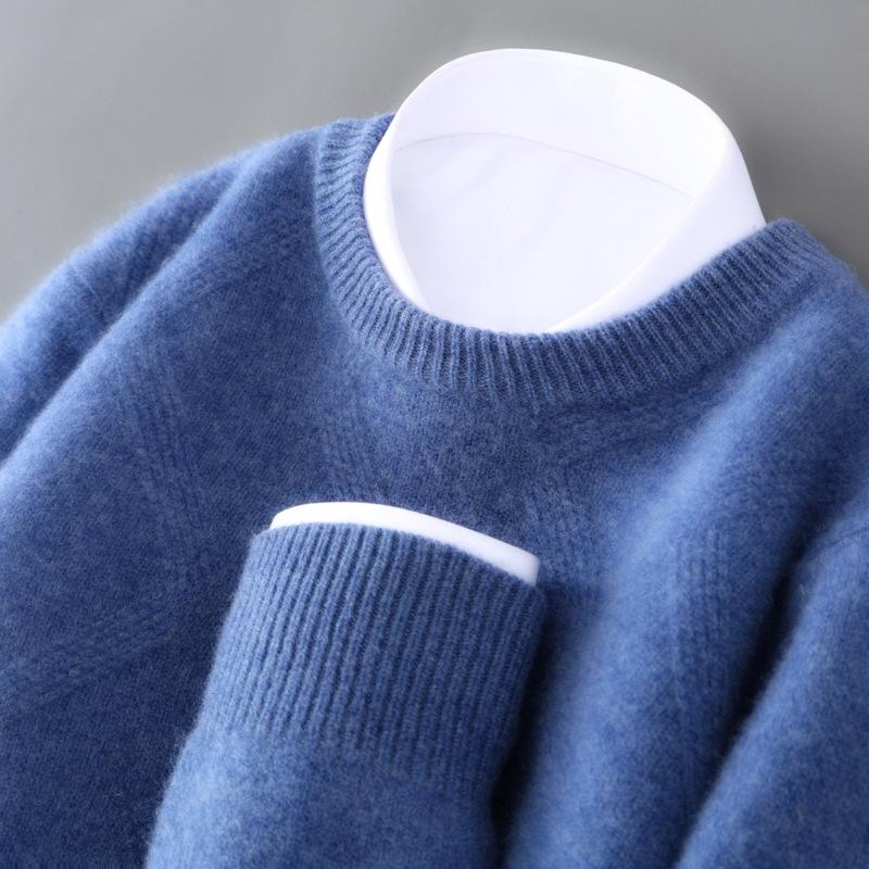 Men s Retro Diamond Knit Wool Sweater - Thick, Loose, and Comfortable Base Layer for Autumn/Winter XXL
Men s Retro Diamond Knit Wool Sweater - Thick, Loose, and Comfortable Base Layer for Autumn/Winter XXL