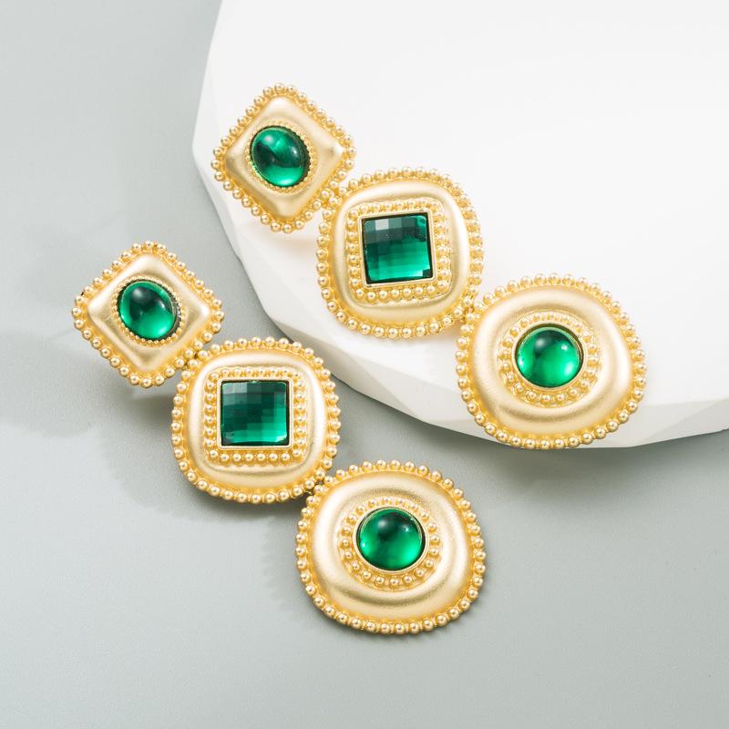 Женские серьги-капли, креативные серьги из сплава с инкрустацией, цветные, геометрические, с кристаллами, серьги с высоким темпераментом OneSize зелёный
Женские серьги-капли, креативные серьги из сплава с инкрустацией, цветные, геометрические, с кристаллами, серьги с высоким темпераментом OneSize зелёный