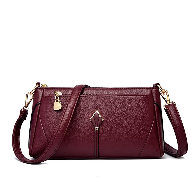 Fashion Leather Shoulder Bag for Women Multi Compartment Square Bag Retro Crossbody Bag Perfect for Shopping Daily Life and Weekend Outings 26 × 8.5× 16 cm червоний
Fashion Leather Shoulder Bag for Women Multi Compartment Square Bag Retro Crossbody Bag Perfect for Shopping Daily Life and Weekend Outings 26 × 8.5× 16 cm червоний