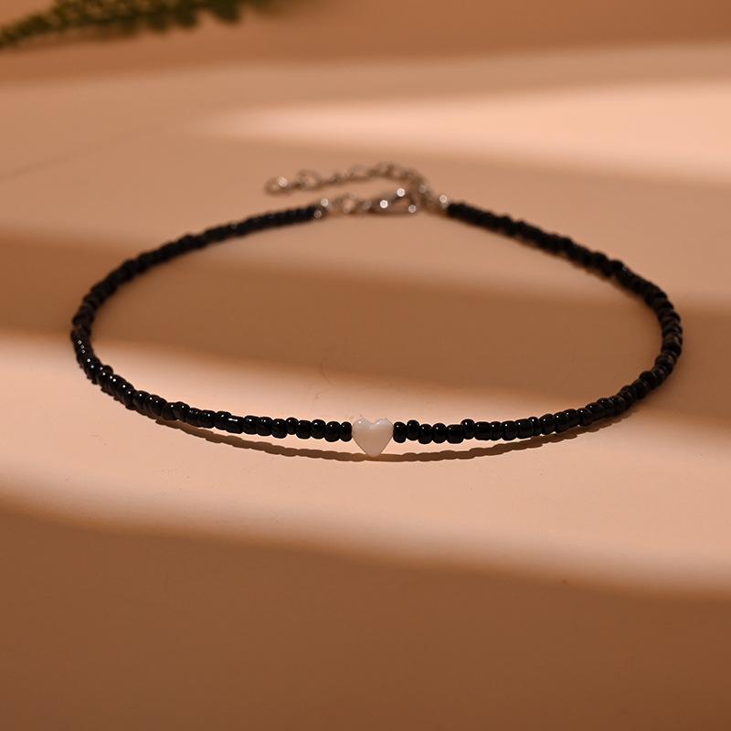 Natural Shell Beads Heart Choker Fashion Stainless Steel Necklace for Women Copper Star Collares Para Mujer
Natural Shell Beads Heart Choker Fashion Stainless Steel Necklace for Women Copper Star Collares Para Mujer