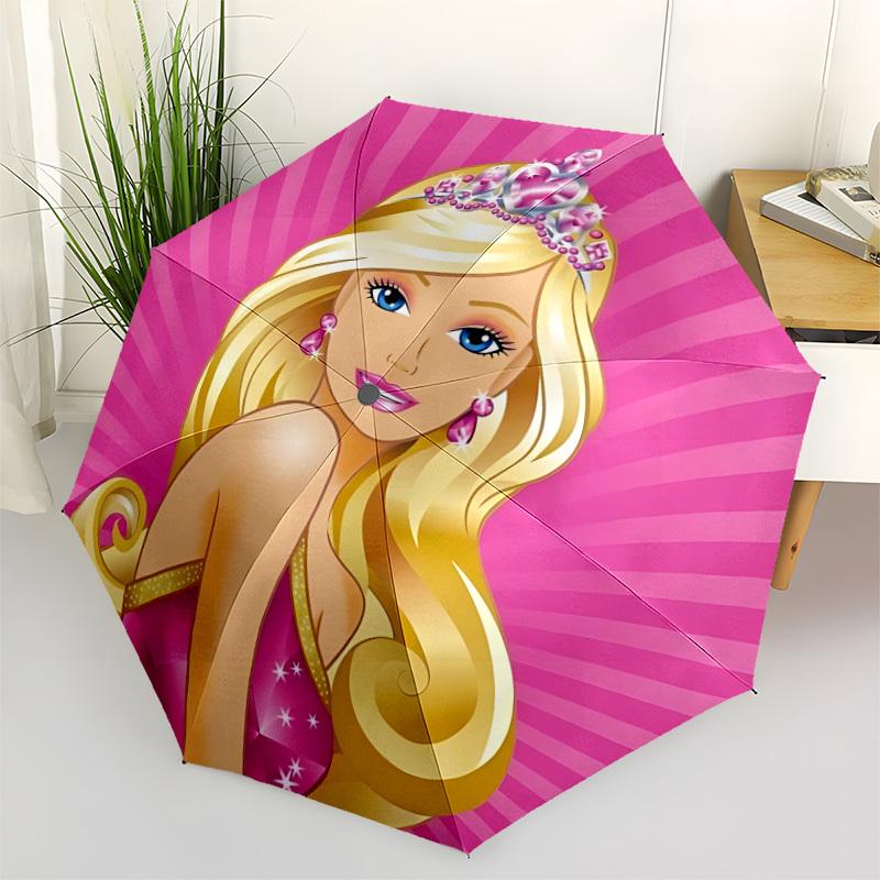1pc Princess Barbie Umbrella - Automatic Open Compact Travel Umbrella with 63-Rib Durable Frame yy251021106
1pc Princess Barbie Umbrella - Automatic Open Compact Travel Umbrella with 63-Rib Durable Frame yy251021106