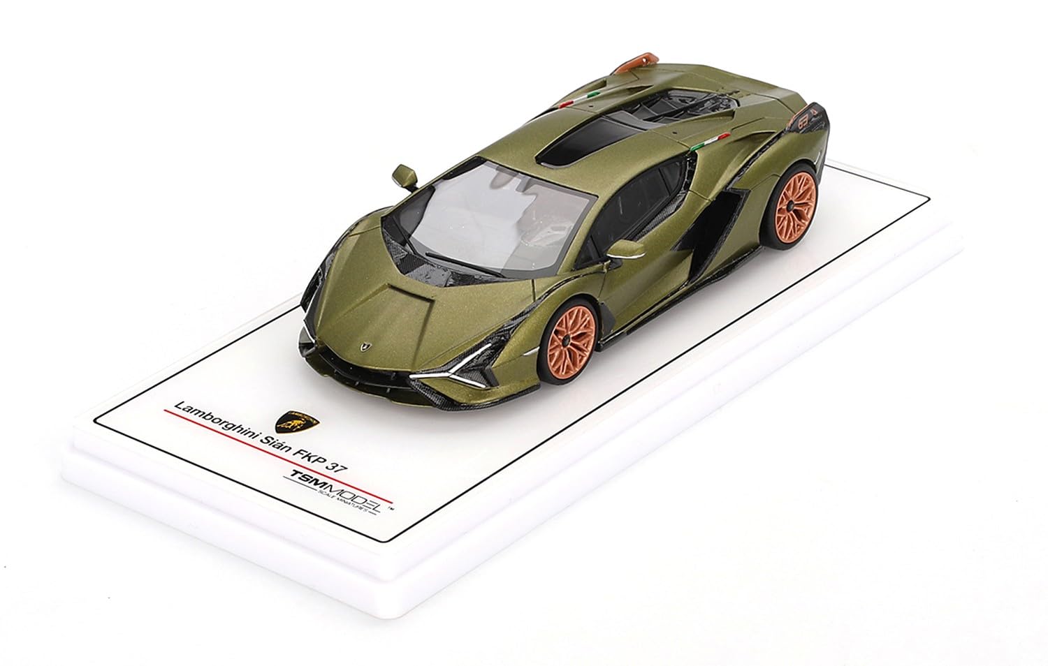TSM MODEL Lamborghini FKP 37 Verde Gea Матовый Готовое изделие TSM430829 1/43 Sián (Матовый зеленый)
TSM MODEL Lamborghini FKP 37 Verde Gea Матовый Готовое изделие TSM430829 1/43 Sián (Матовый зеленый)