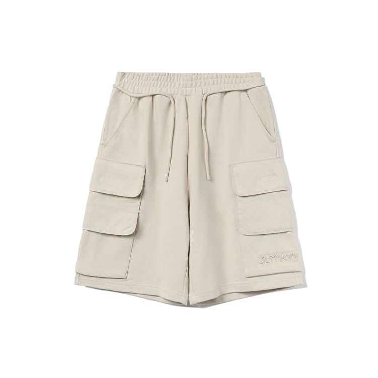 Li Ning X Jackie Chan Collaboration Sports Lifestyle Series Multi-Pocket Solid Color Loose Sports Shorts Men shorts Oatmeal-Gray AKSR685-2 S
Li Ning X Jackie Chan Collaboration Sports Lifestyle Series Multi-Pocket Solid Color Loose Sports Shorts Men shorts Oatmeal-Gray AKSR685-2 S