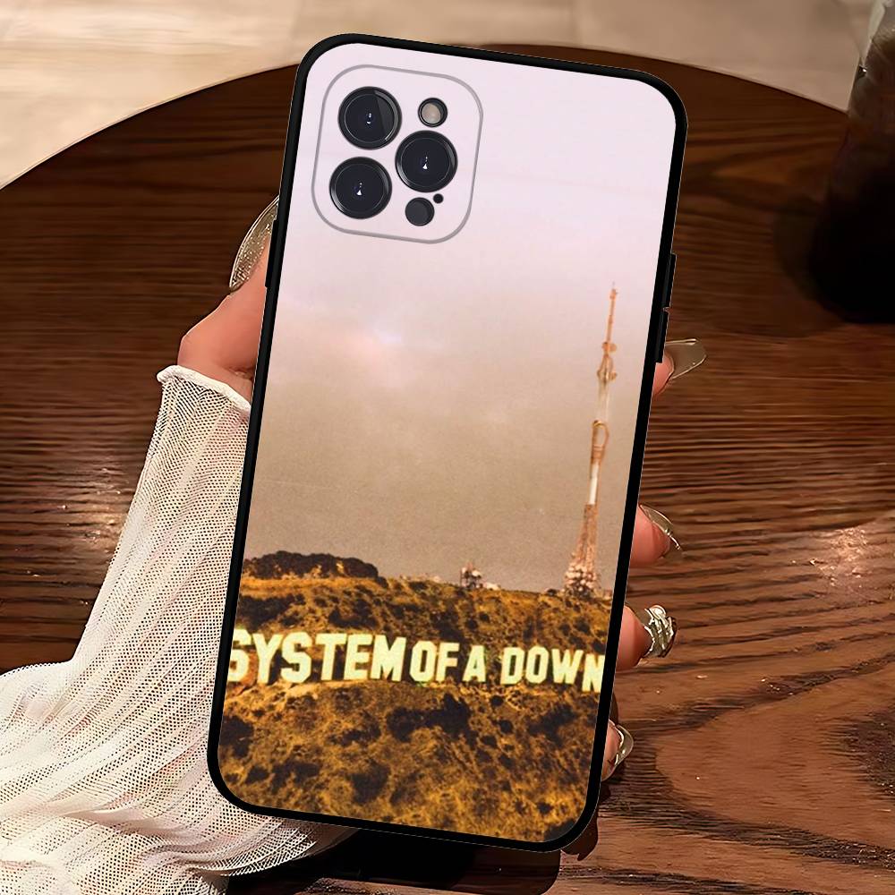 Metal System Of A Down Band Phone Case For IPhone 17 16 15 14 13 12 11 Pro Max Plus Mini Soft Black Cover iPhone 16 plus
Metal System Of A Down Band Phone Case For IPhone 17 16 15 14 13 12 11 Pro Max Plus Mini Soft Black Cover iPhone 16 plus