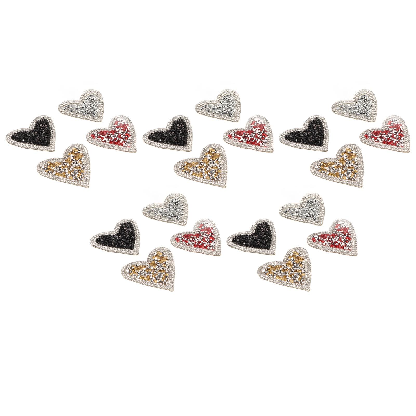 20 шт. вышитых нашивок со стразами в форме сердца, блестящих, красивых, для самостоятельного изготовления, приутюживаемых нашивок для одежды
20 шт. вышитых нашивок со стразами в форме сердца, блестящих, красивых, для самостоятельного изготовления, приутюживаемых нашивок для одежды
