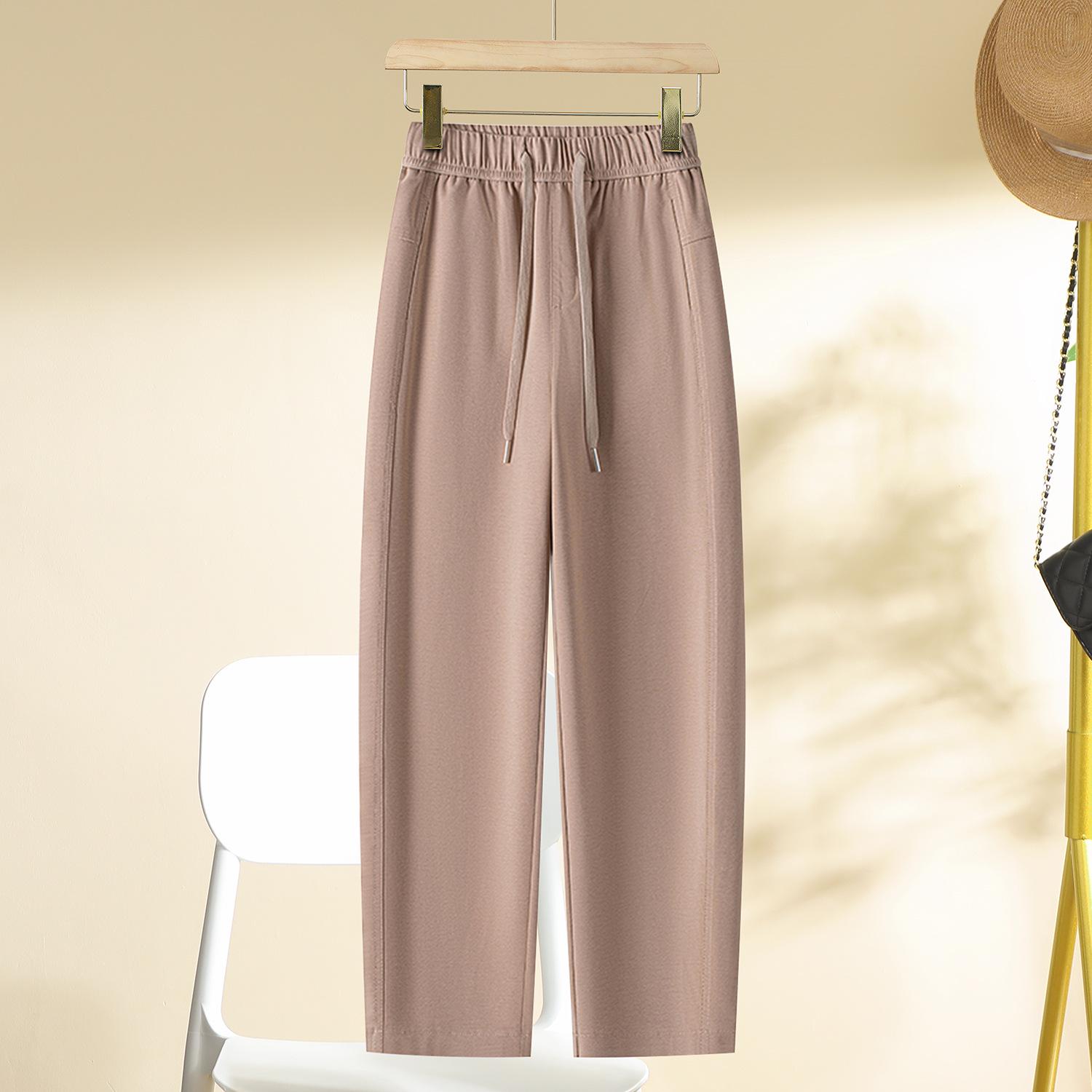2025 Apricot High Waist Elastic Harem Pants - Women s Narrow Leg Scimitar Design, Petite Nine-Point Fit for Spring & Autumn Size 27 (Recommended for 95-105 lbs)
2025 Apricot High Waist Elastic Harem Pants - Women s Narrow Leg Scimitar Design, Petite Nine-Point Fit for Spring & Autumn Size 27 (Recommended for 95-105 lbs)