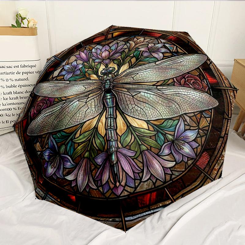 Stained Glass Dragonfly Art 8-Frame for Travel, camping, Casual Lightweight Portable Umbrella, Essential for every family Holidays Birthday Gift
Stained Glass Dragonfly Art 8-Frame for Travel, camping, Casual Lightweight Portable Umbrella, Essential for every family Holidays Birthday Gift