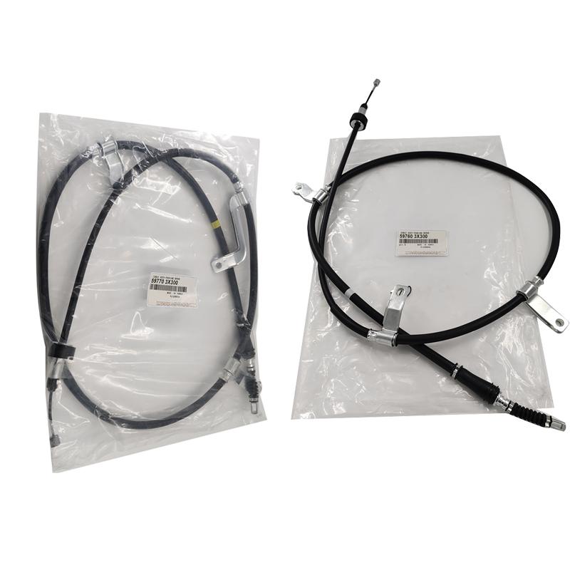2Pcs Parking Brake Cable Set For Hyundai Elantra 59760-3X300 59770-3X300 Parking Brake Cable 597603X300 597703X300 A Pair
2Pcs Parking Brake Cable Set For Hyundai Elantra 59760-3X300 59770-3X300 Parking Brake Cable 597603X300 597703X300 A Pair