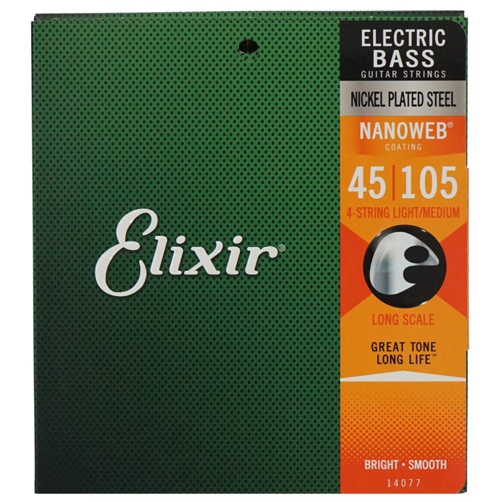 Elixir 14077 NANOWEB Длинные струны для электробаса x 2 комплекта 4-струнные легкие/средние
Elixir 14077 NANOWEB Длинные струны для электробаса x 2 комплекта 4-струнные легкие/средние