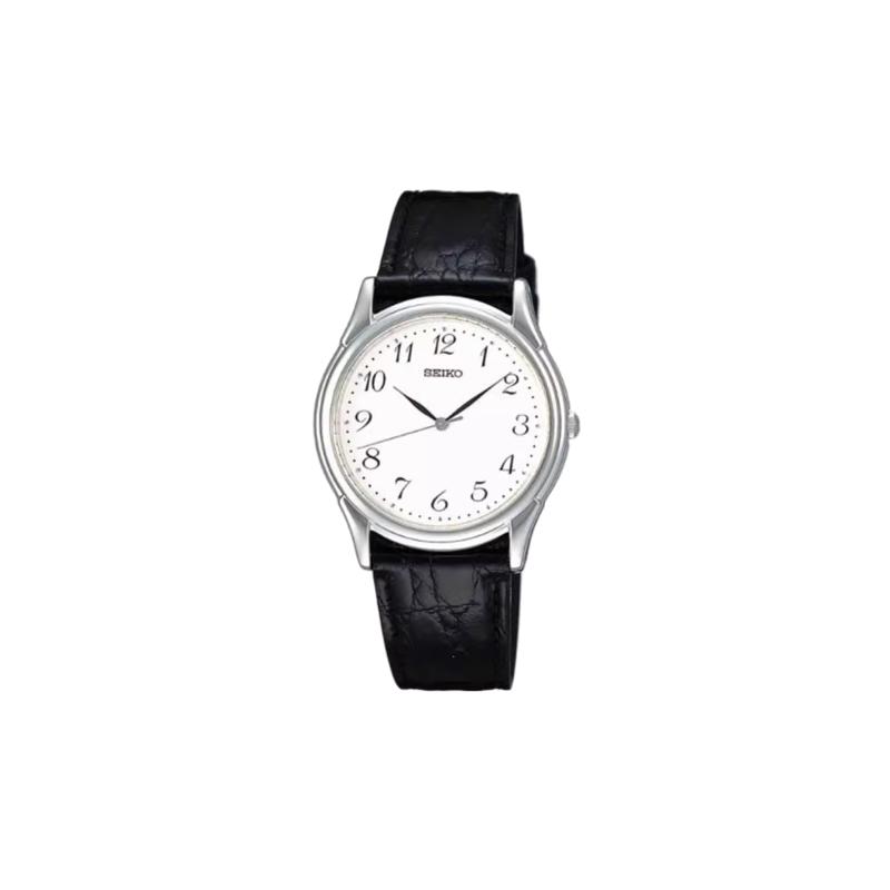 SEIKO SELECTION 30 meters waterproof Quartz leather strap men s watch white dial SBTB005 чёрный
SEIKO SELECTION 30 meters waterproof Quartz leather strap men s watch white dial SBTB005 чёрный