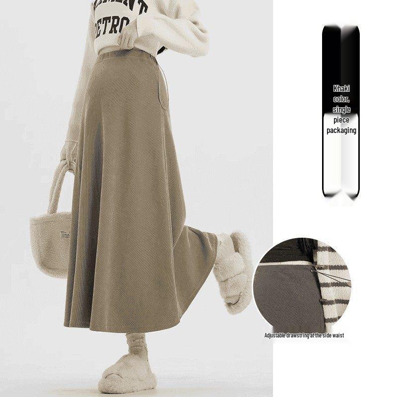 Spring/Autumn Maternity Long Skirt – Maillard Style, No Belly Support, Plus Size Large (110-135 lbs) хакі
Spring/Autumn Maternity Long Skirt – Maillard Style, No Belly Support, Plus Size Large (110-135 lbs) хакі