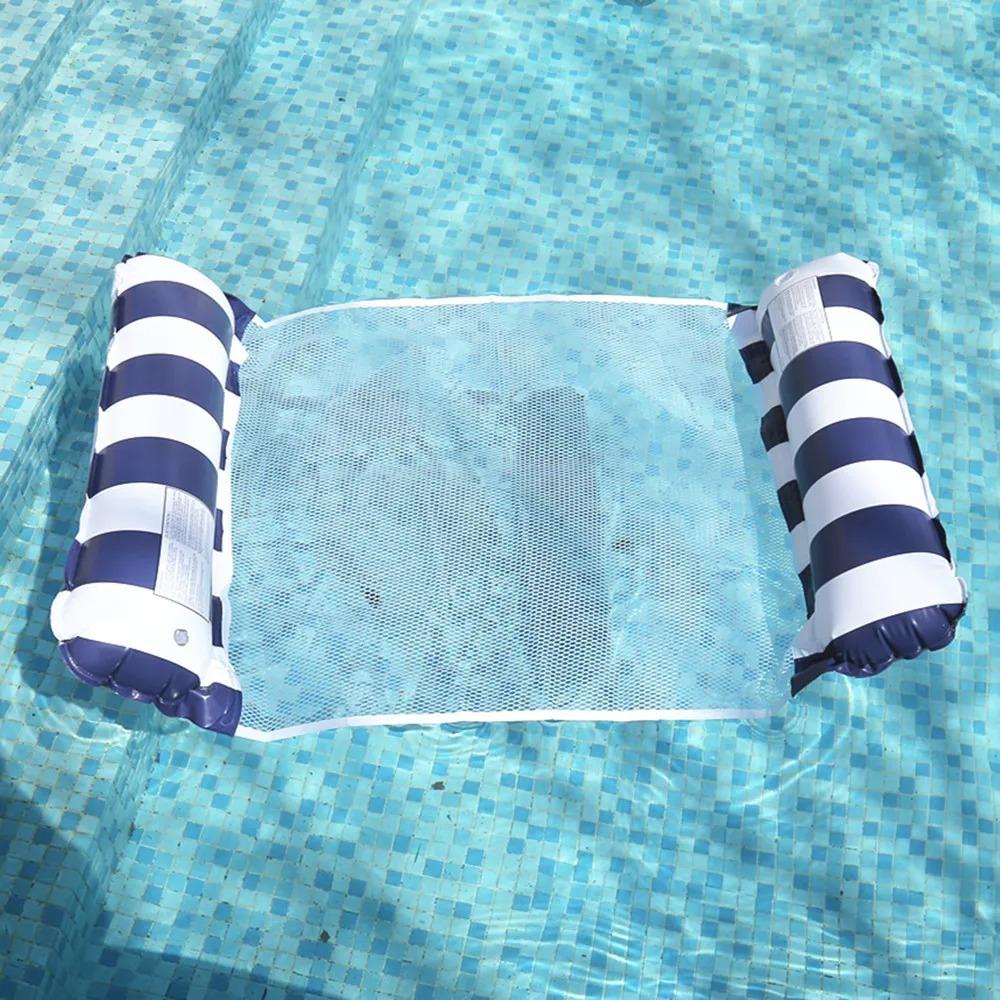BEPAN Foldable Striped Inflatable Lounge Chair, Suitable For Swimming Pool Parties And Beach Leisure Floating Beds With Net Backrest темно-синього кольору
BEPAN Foldable Striped Inflatable Lounge Chair, Suitable For Swimming Pool Parties And Beach Leisure Floating Beds With Net Backrest темно-синього кольору
