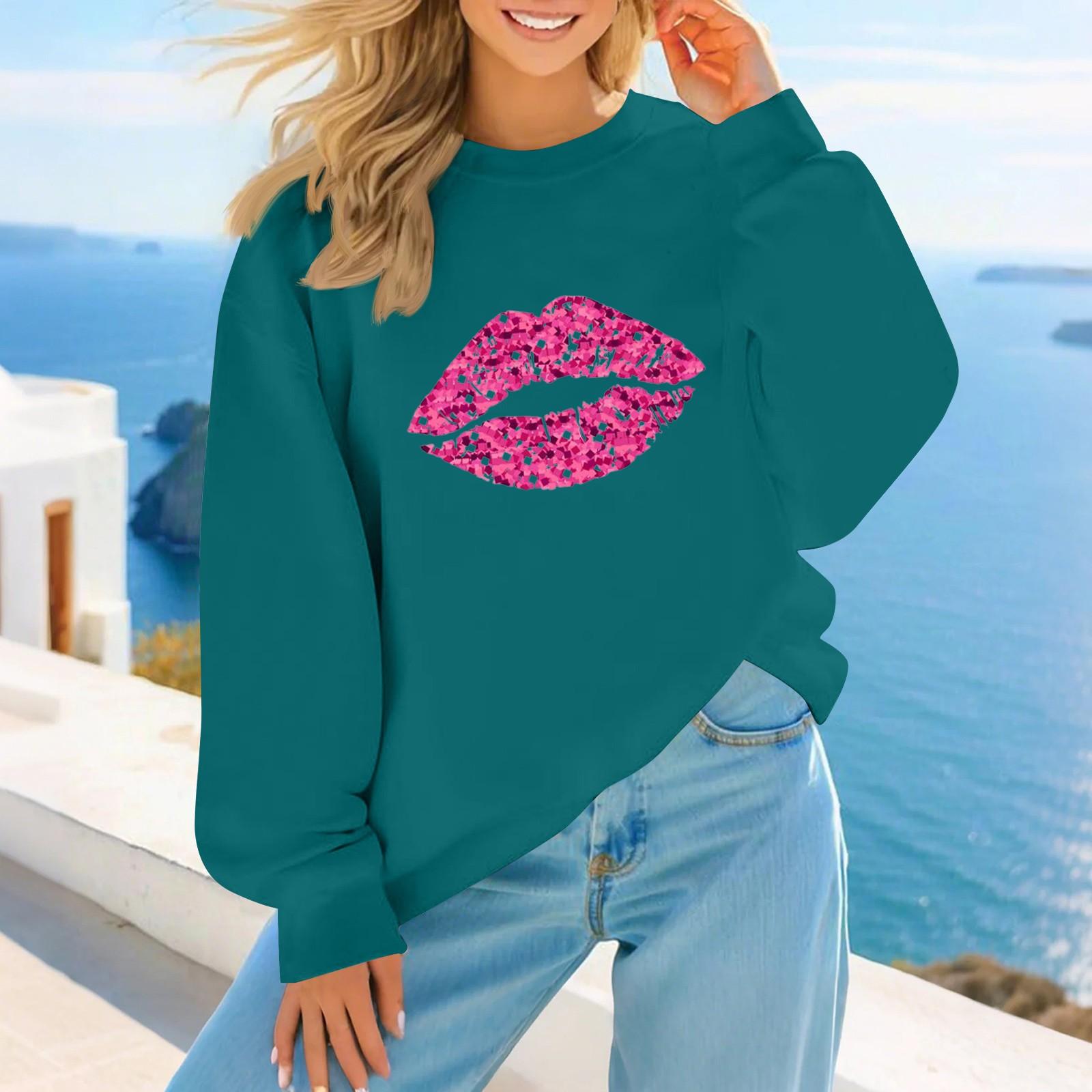 Женская мода повседневная рождественская принтованная осень и зима свободный круглый вырез пуловер свитшот топ XXXXXL
Женская мода повседневная рождественская принтованная осень и зима свободный круглый вырез пуловер свитшот топ XXXXXL