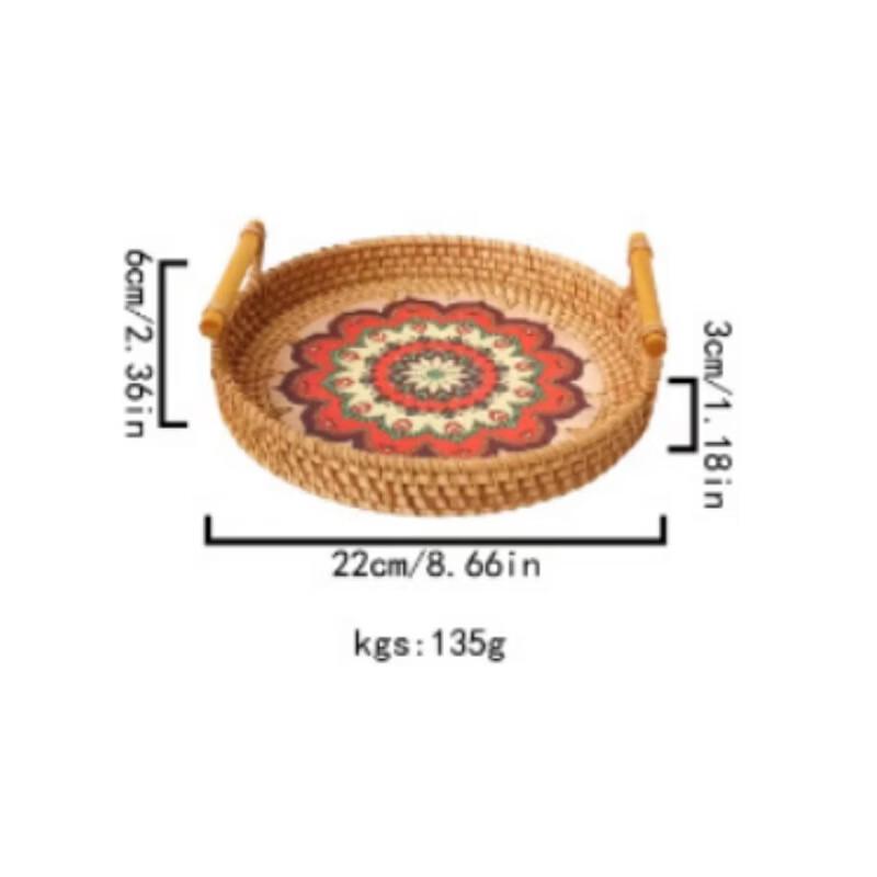 Dirien Woven Rattan Fruit, Breakfast & Snack Basket
Dirien Woven Rattan Fruit, Breakfast & Snack Basket