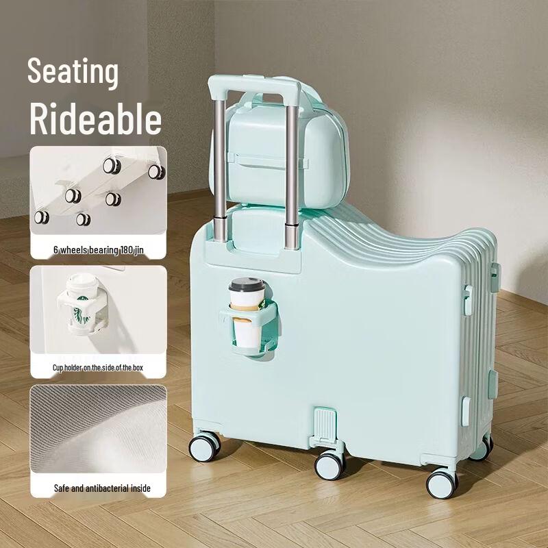 Kids Ride-On Parent-Child Travel Luggage
Kids Ride-On Parent-Child Travel Luggage