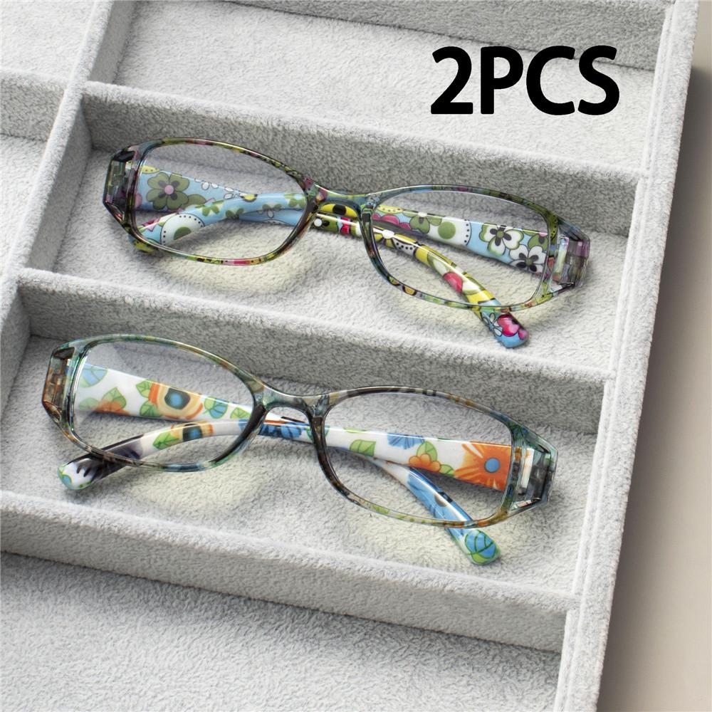 2PCS Reading Glasses Lightweight Anti Eyestrain Fashion Computer Presbyopic Glasses For Women Men C1
2PCS Reading Glasses Lightweight Anti Eyestrain Fashion Computer Presbyopic Glasses For Women Men C1