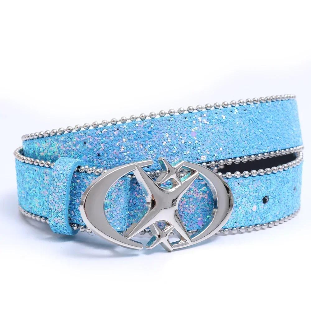 Luxury Punk Y2k Bling Star Rhinestone Belt Women s Brand Belt Metal Buckle Fashion Waistband Jeans Pants Decor Belt
Luxury Punk Y2k Bling Star Rhinestone Belt Women s Brand Belt Metal Buckle Fashion Waistband Jeans Pants Decor Belt