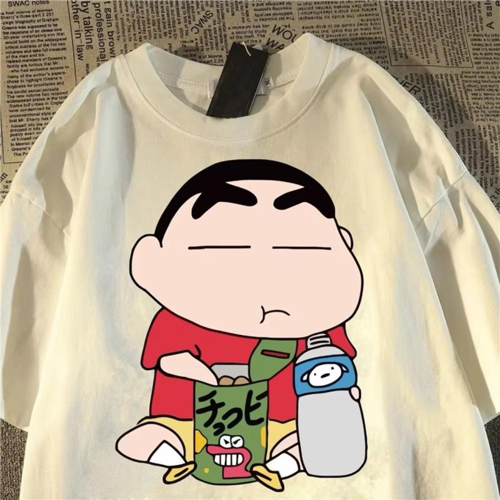 Funny Crayon Shinchan Women Unisexs Tshirt Anime Cartoon Fashion Short Sleeve Round Neck Retro Tshirt Cotton Clothing L
Funny Crayon Shinchan Women Unisexs Tshirt Anime Cartoon Fashion Short Sleeve Round Neck Retro Tshirt Cotton Clothing L