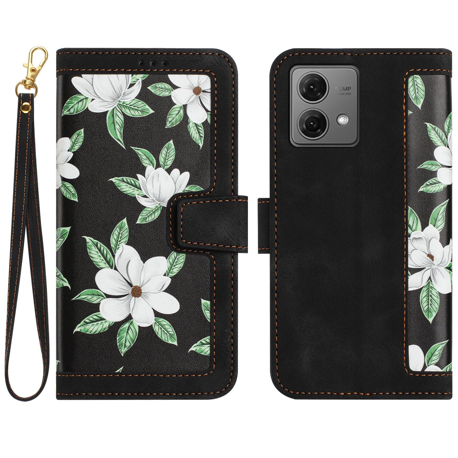 For Motorola Moto G84 5G Case Card Slots PU Leather Flower Phone Cover Black
For Motorola Moto G84 5G Case Card Slots PU Leather Flower Phone Cover Black