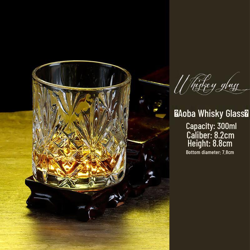 Retro Whiskey Glass 300ml
Retro Whiskey Glass 300ml
