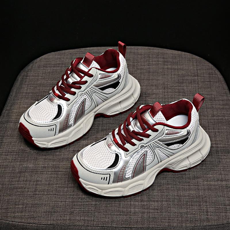 Four Seasons New Sports Women s Shoes Daddy Breathable Korean Version Comfortable Thick-soled Muffin Bottom Student Forrest Gump Casual Trend Shoes 35
Four Seasons New Sports Women s Shoes Daddy Breathable Korean Version Comfortable Thick-soled Muffin Bottom Student Forrest Gump Casual Trend Shoes 35