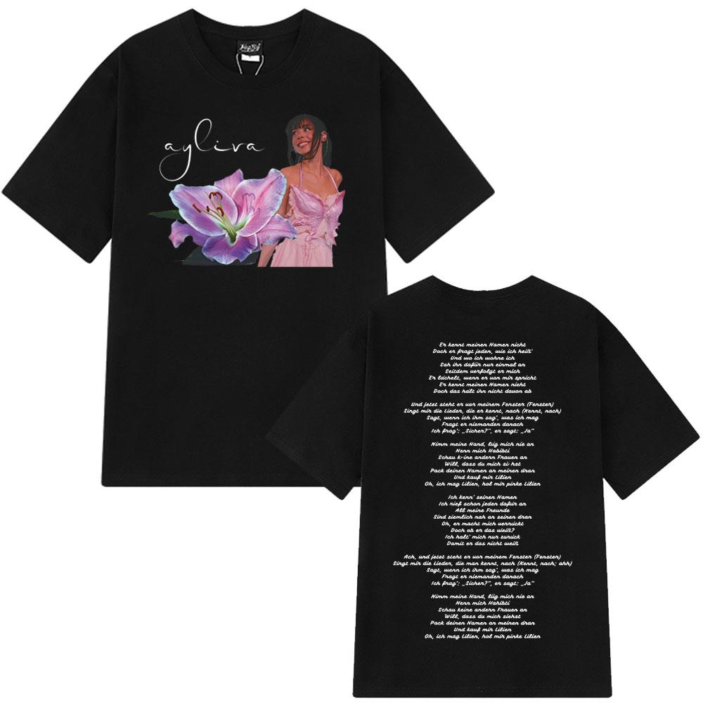 Singer Die Ayliva Tour 2025 Double-sided Print T Shirts Men Women Harajuku Casual Short Sleeve T-Shirt Aesthetic Cotton TShirts 3XL
Singer Die Ayliva Tour 2025 Double-sided Print T Shirts Men Women Harajuku Casual Short Sleeve T-Shirt Aesthetic Cotton TShirts 3XL