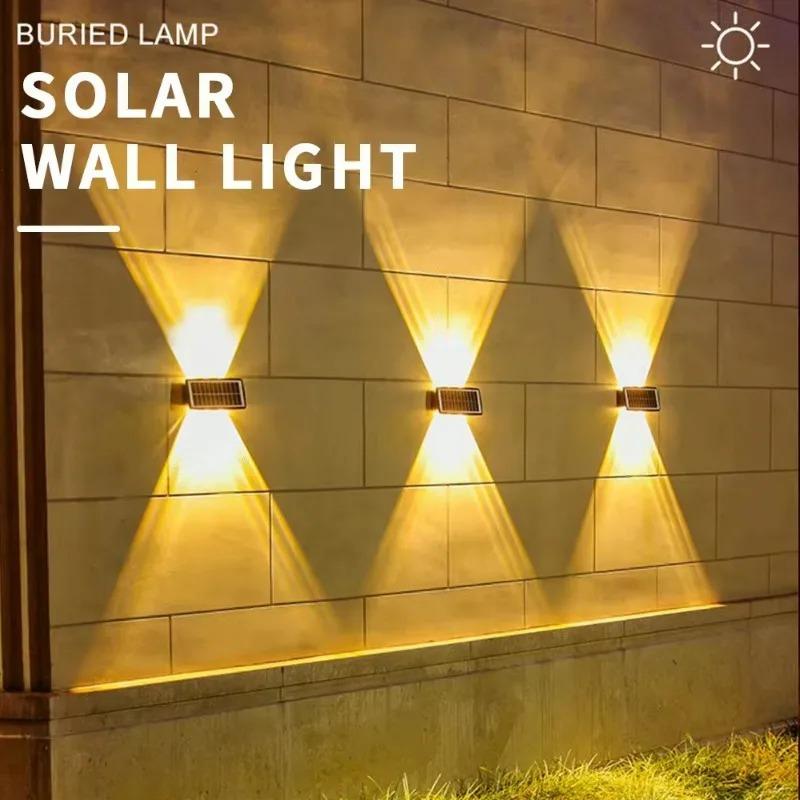 LED Solar Wall Light Outdoor Waterproof Solar Light Up and Down Lighting RGB Home Garden Porch Yard Decoration
LED Solar Wall Light Outdoor Waterproof Solar Light Up and Down Lighting RGB Home Garden Porch Yard Decoration