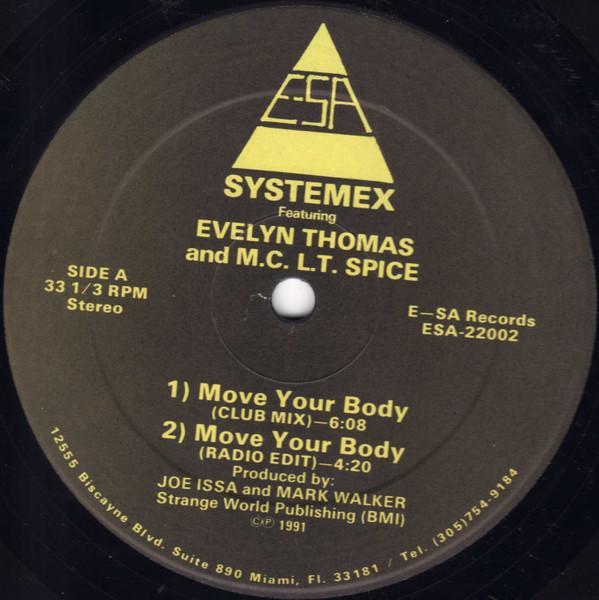 12-дюймовая пластинка SYSTEMEX EVELYN THOMAS M.C. Л.Т.. Двигай своим телом ESA22002 ESA Records 1991 США Танцевальная Электроника Б/у
12-дюймовая пластинка SYSTEMEX EVELYN THOMAS M.C. Л.Т.. Двигай своим телом ESA22002 ESA Records 1991 США Танцевальная Электроника Б/у