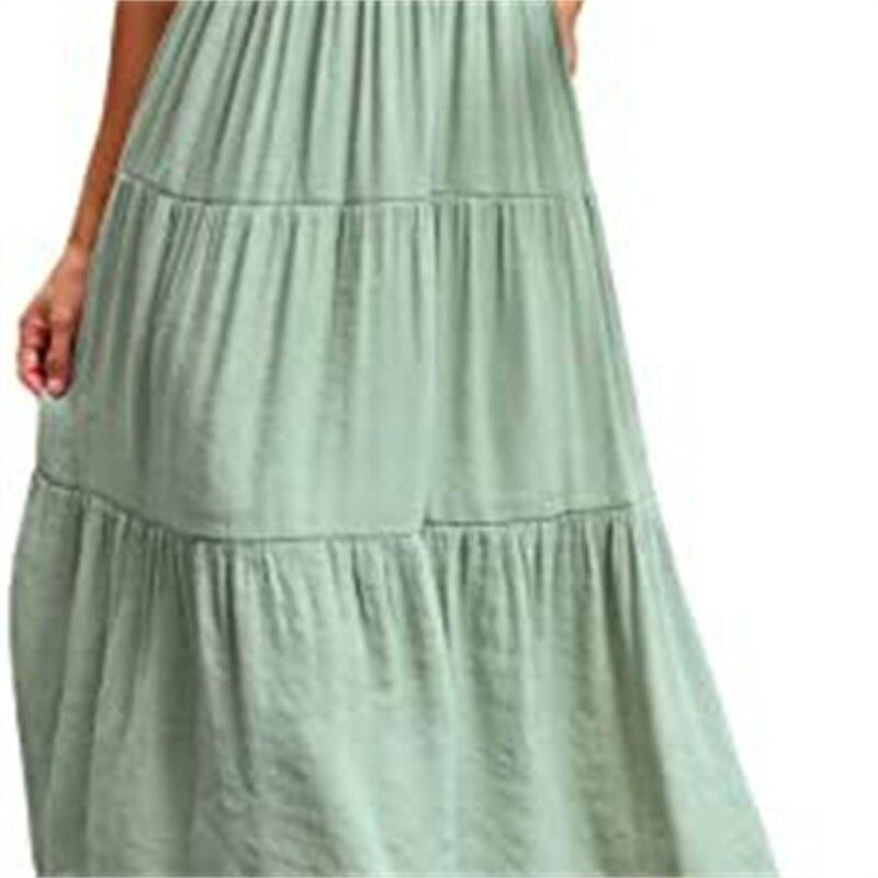 Елегантні сукні для жінок літо 2022 з летючими рукавами, зібрані, багатошарові, з короткими рукавами, гойдалки. Жіноча жіноча сукня, повсякденний халат XL світло-зелений колір
Елегантні сукні для жінок літо 2022 з летючими рукавами, зібрані, багатошарові, з короткими рукавами, гойдалки. Жіноча жіноча сукня, повсякденний халат XL світло-зелений колір