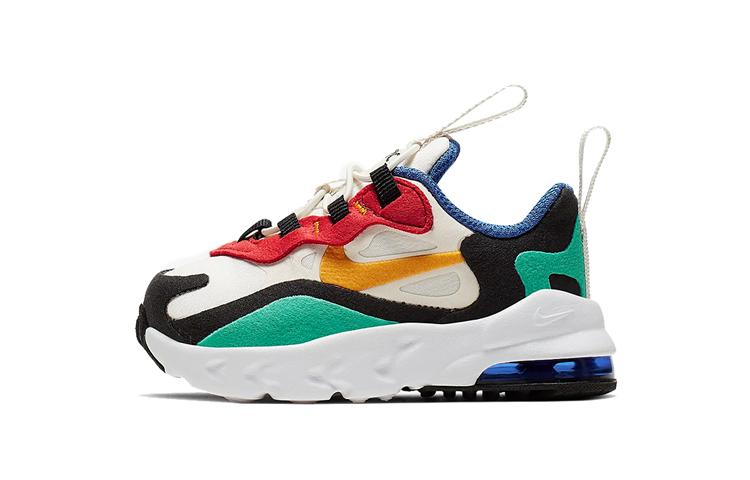 Nike Air Max 270 React Phantom Multi-Color TD CD2654-001 5C
Nike Air Max 270 React Phantom Multi-Color TD CD2654-001 5C