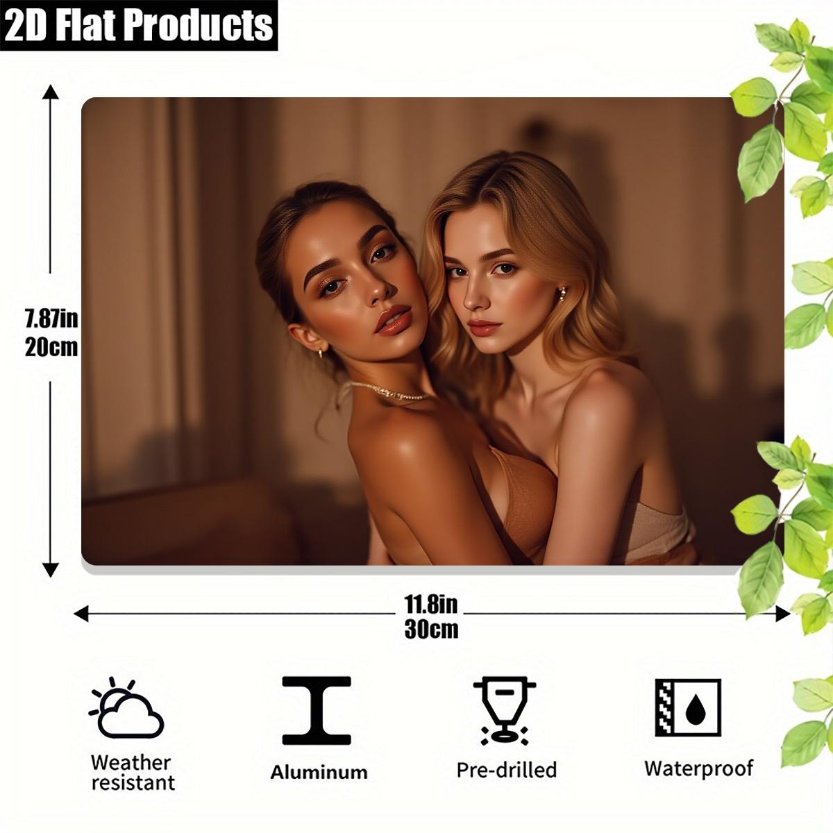 Eternal Bliss Metal Wall Art x Inch Romantic Two Women Portrait Durable Bedroom Living Room Wall Decor Modern Gift Home 20x30cm(7.8x11.8inch)
Eternal Bliss Metal Wall Art x Inch Romantic Two Women Portrait Durable Bedroom Living Room Wall Decor Modern Gift Home 20x30cm(7.8x11.8inch)