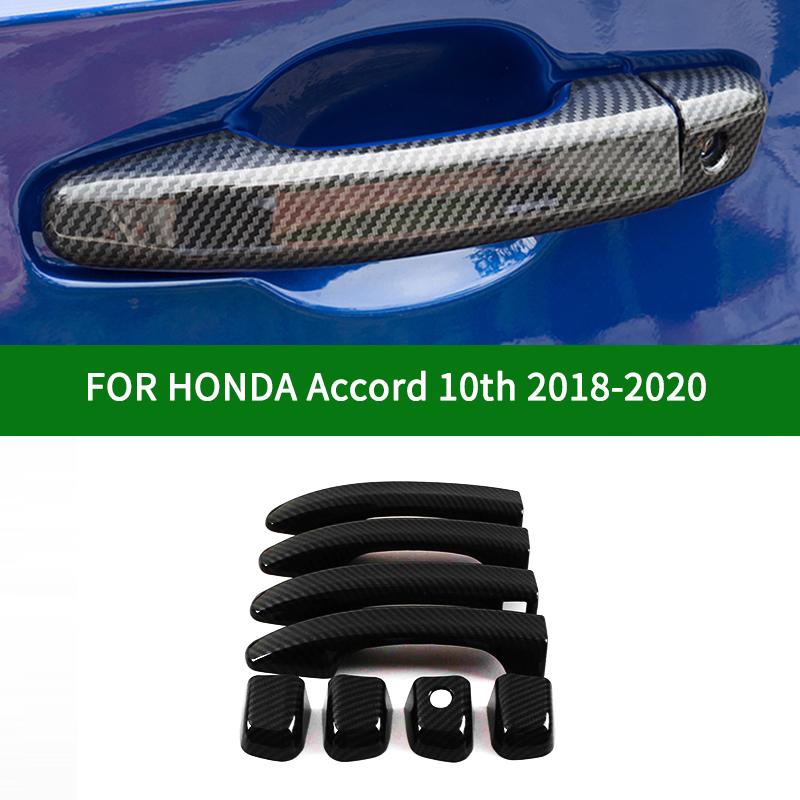 Накладки на дверные ручки с узорами из углеродного волокна для HONDA ACCORD СОВЕРШЕННО НОВАЯ 10-я отделка
Накладки на дверные ручки с узорами из углеродного волокна для HONDA ACCORD СОВЕРШЕННО НОВАЯ 10-я отделка