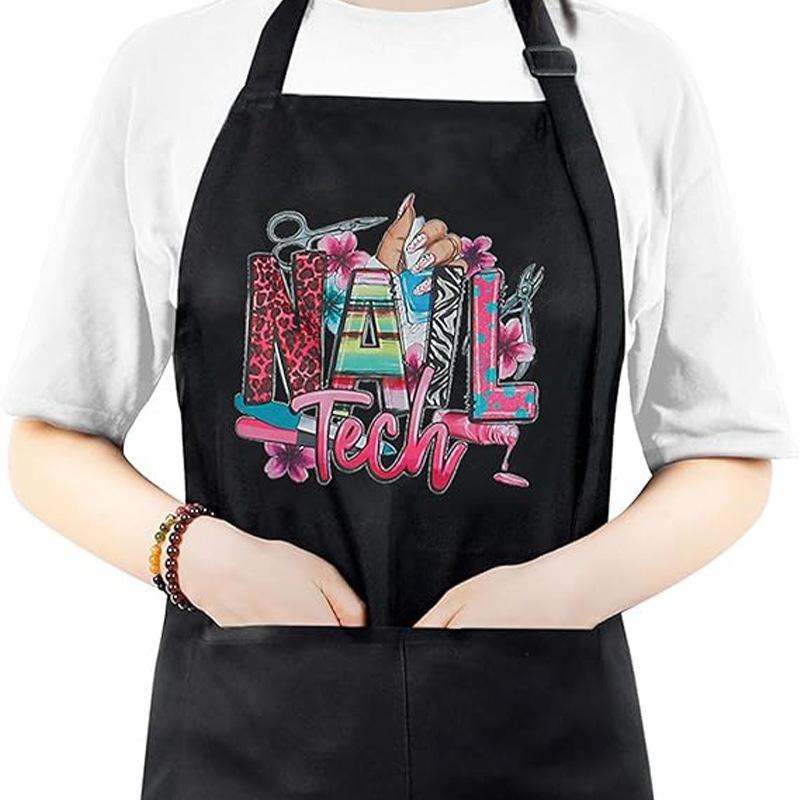 Nail Polish Lipstick Makeup Pattern Neck Apron Fashion Manicure Overalls Waist
Nail Polish Lipstick Makeup Pattern Neck Apron Fashion Manicure Overalls Waist