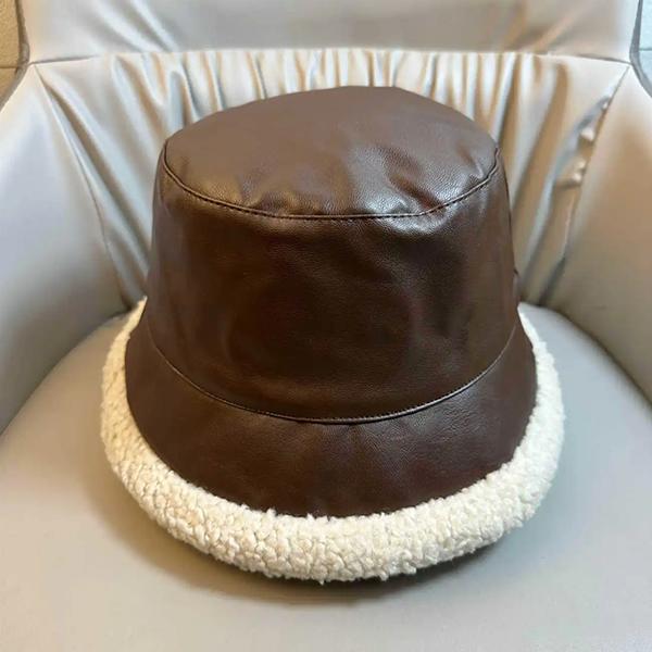 WTEMPO PU Patchwork Autumn Winter Casual Versatile Plush Hats Women s Retro Elegant Warm Thickened Soft Solid Color Windproof Cold-proof Hats 1pc коричневый
WTEMPO PU Patchwork Autumn Winter Casual Versatile Plush Hats Women s Retro Elegant Warm Thickened Soft Solid Color Windproof Cold-proof Hats 1pc коричневый