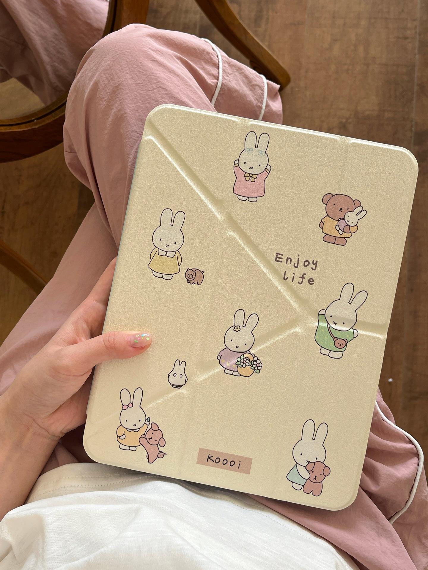 High Transparency Rabbit iPad mini 6 Case - Compatible with iPad 2025 10th Gen, Cute Design iPad mini 6/7 (8.3 inches)
High Transparency Rabbit iPad mini 6 Case - Compatible with iPad 2025 10th Gen, Cute Design iPad mini 6/7 (8.3 inches)