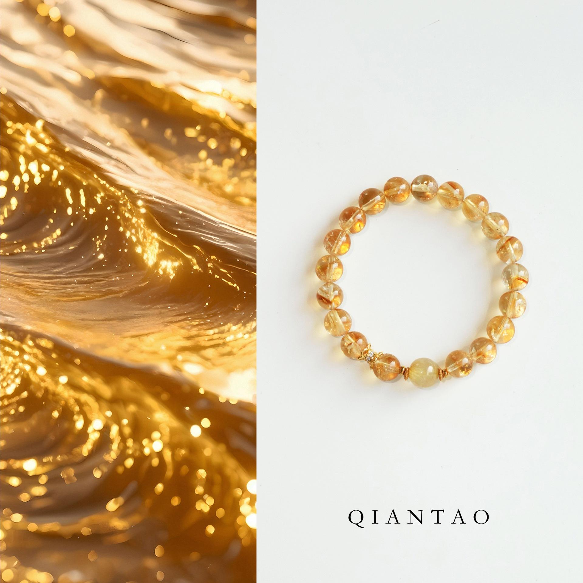 QIANTAO Xingchui Original Natural Fortune-Bringing Citrine Bracelet, Luck-Bringing Yellow Tower Crystal Couple s Good Luck Bracelet 15-16CM Fits wrist size
QIANTAO Xingchui Original Natural Fortune-Bringing Citrine Bracelet, Luck-Bringing Yellow Tower Crystal Couple s Good Luck Bracelet 15-16CM Fits wrist size