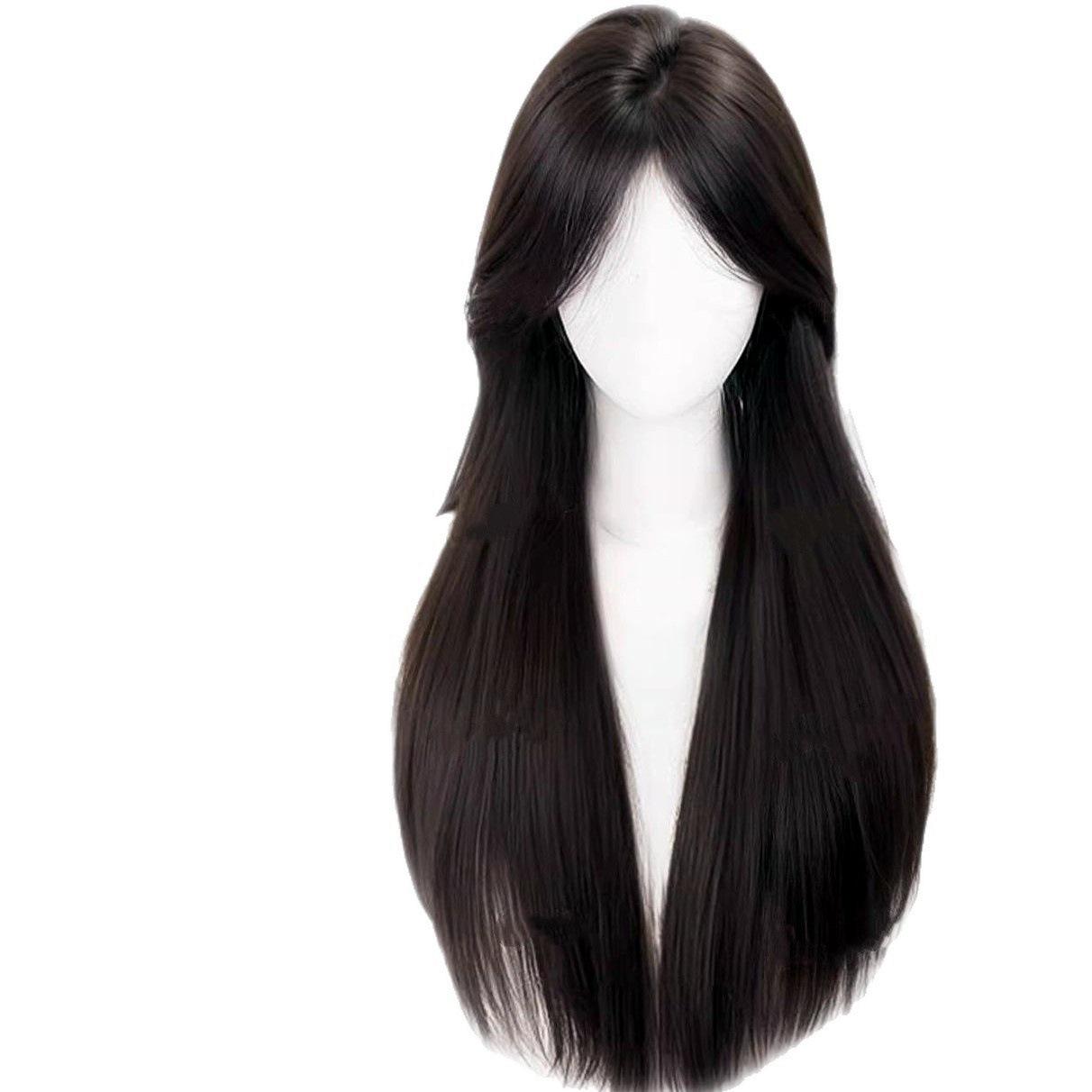 Black Long Straight Wig for Women - Realistic Hairline, Traceless, Middle Part, Daily Wear, Full Head Coverage
Black Long Straight Wig for Women - Realistic Hairline, Traceless, Middle Part, Daily Wear, Full Head Coverage