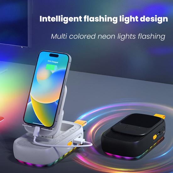 Подставка для сотового телефона с Bluetooth-совместимым динамиком, светодиодной подсветкой, складная вращающаяся настольная подставка, беспроводной динамик с картой памяти TF для планшетов Samsung белый
Подставка для сотового телефона с Bluetooth-совместимым динамиком, светодиодной подсветкой, складная вращающаяся настольная подставка, беспроводной динамик с картой памяти TF для планшетов Samsung белый