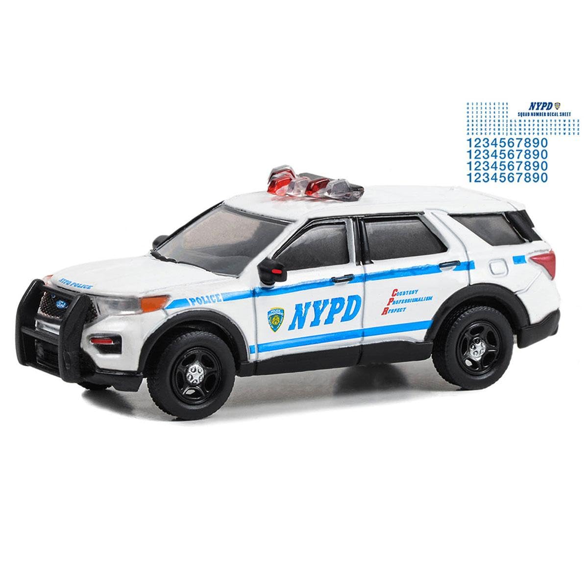 Greenlight 42776 2020 NYPD Ford Police Interceptor Utility Squad с листом наклеек 1/64
Greenlight 42776 2020 NYPD Ford Police Interceptor Utility Squad с листом наклеек 1/64