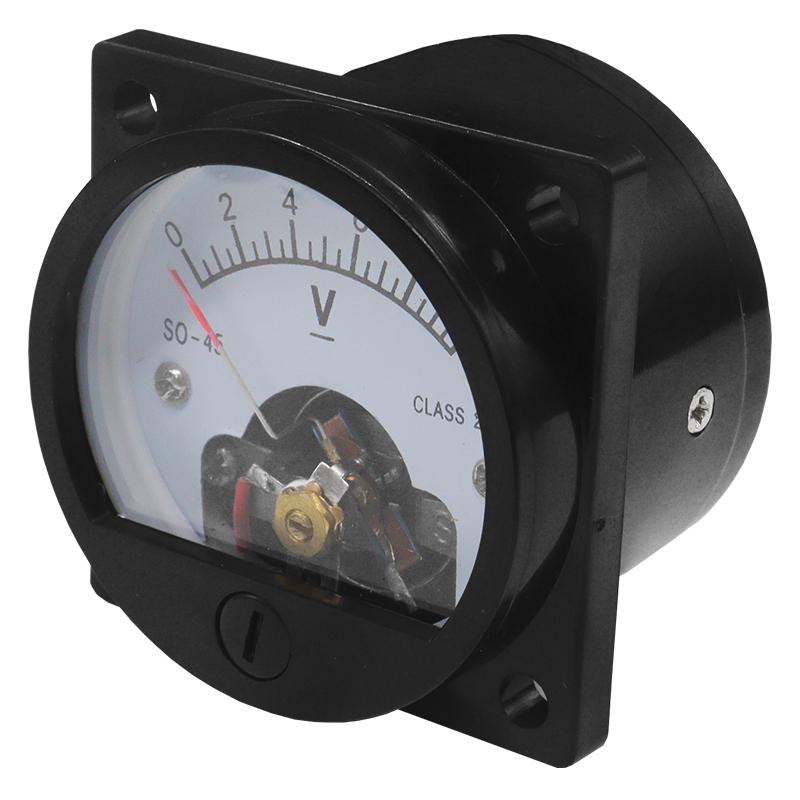 Square 45*45mm DC 10V 15V 20V 25V 30V 50V 100V SO45 Pointer Type Voltage Analog Meter 500V
Square 45*45mm DC 10V 15V 20V 25V 30V 50V 100V SO45 Pointer Type Voltage Analog Meter 500V
