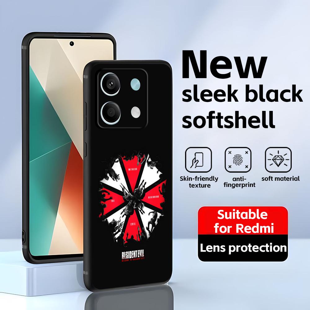 Resident Evil 9 Phone Case For Redmi Note 14 13 12 11 Pro Plus S 5G 14C A3 Soft Black Phone Cover Redmi Note 14 5G (Global)
Resident Evil 9 Phone Case For Redmi Note 14 13 12 11 Pro Plus S 5G 14C A3 Soft Black Phone Cover Redmi Note 14 5G (Global)