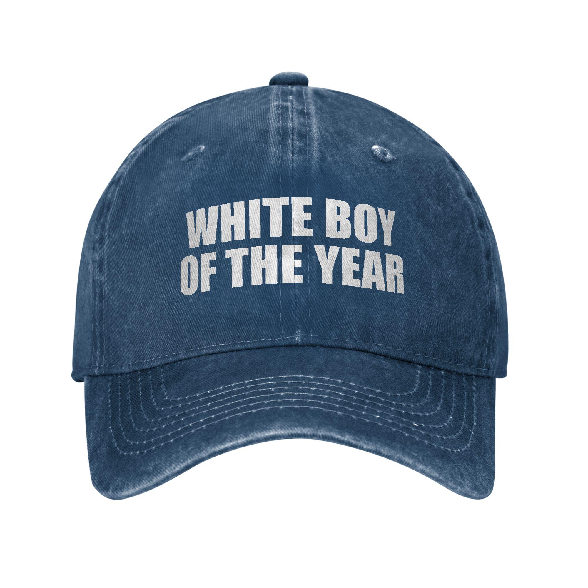 White Boy Of The Year Funny Saying Sun Baseball Cap Couple Women Hats Summer y2k Funny Tennis Skate Adjustable Snapback Cap One Size темно-синього кольору
White Boy Of The Year Funny Saying Sun Baseball Cap Couple Women Hats Summer y2k Funny Tennis Skate Adjustable Snapback Cap One Size темно-синього кольору