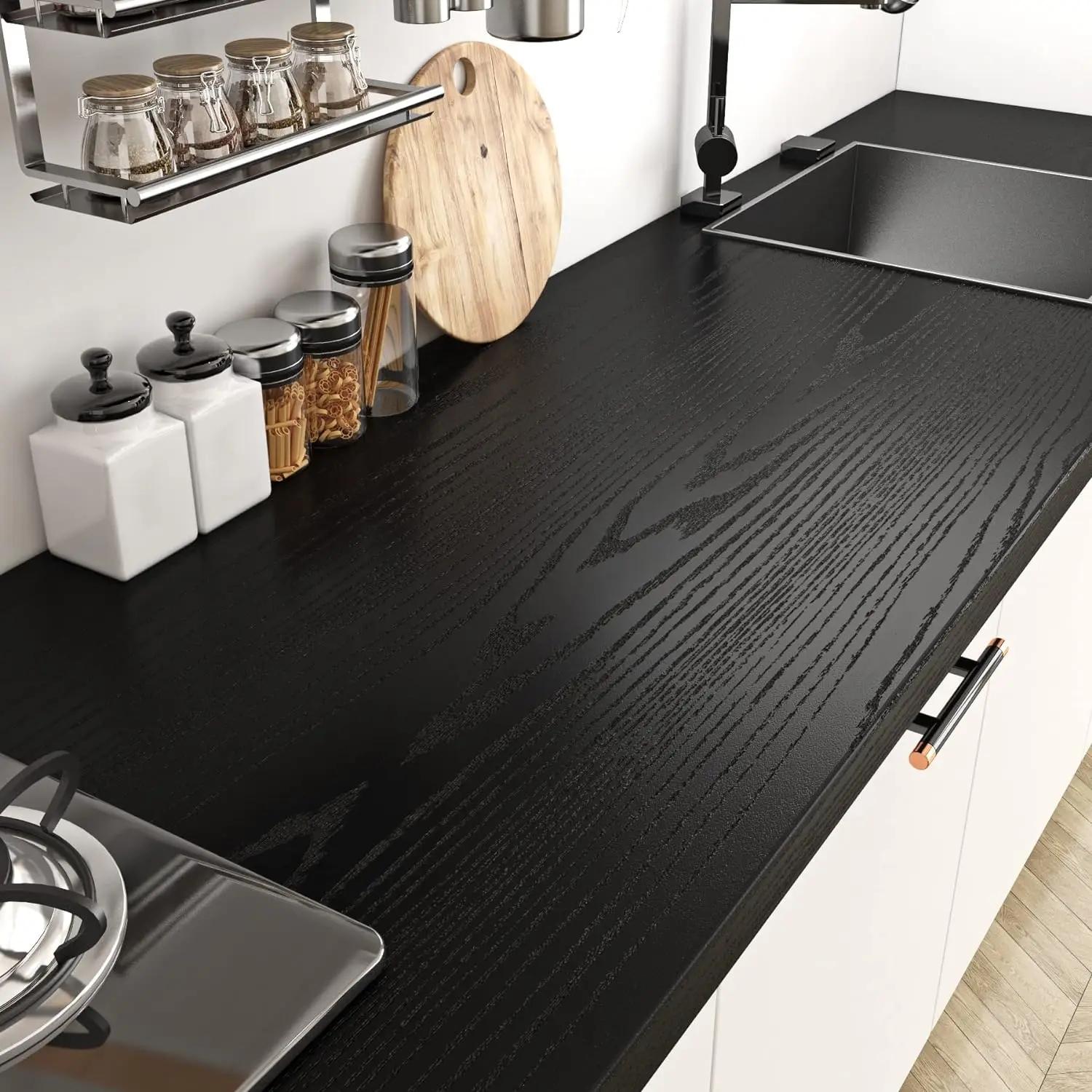 Black Wood Grain Wallpaper Peel And Stick Contact Paper Removable Vinyl Self Adhesive Wallpaper Decorative For Countertops 3mx44cm
Black Wood Grain Wallpaper Peel And Stick Contact Paper Removable Vinyl Self Adhesive Wallpaper Decorative For Countertops 3mx44cm