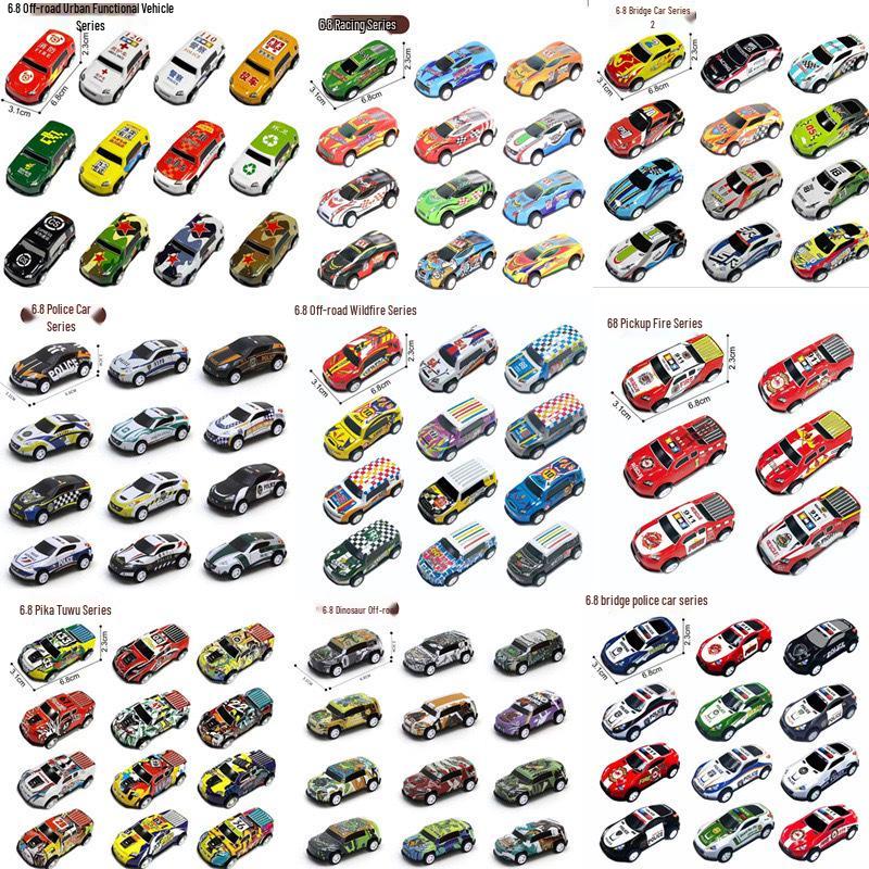 Durable Pull-back Tin Car Toy - Wear-resistant, Drop-resistant, Fun Mini Collision Car
Durable Pull-back Tin Car Toy - Wear-resistant, Drop-resistant, Fun Mini Collision Car