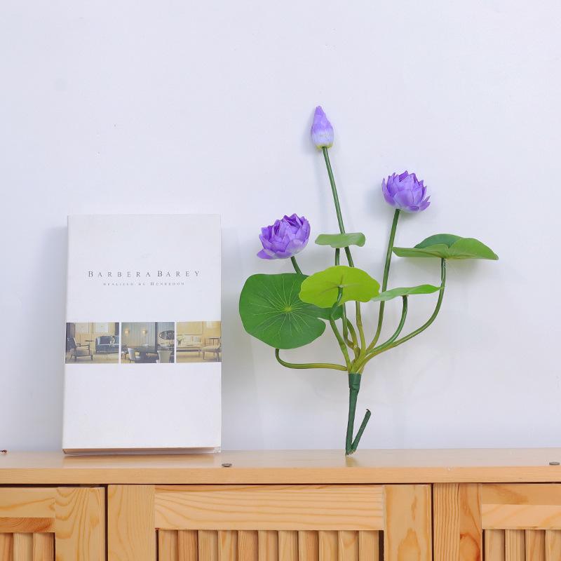 Artificial lotus lotus with lotus leaf Buddhist temple temple offering Buddha decorative flower fake flower plastic flower фіолетовий
Artificial lotus lotus with lotus leaf Buddhist temple temple offering Buddha decorative flower fake flower plastic flower фіолетовий