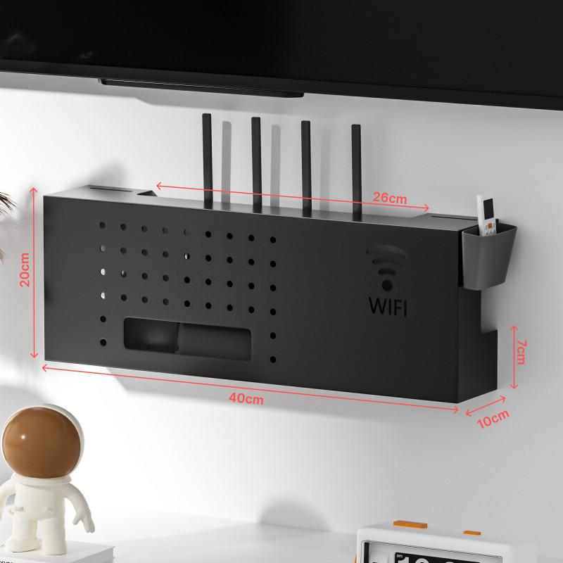 Creative Multi Functional WiFi Router Storage Box Hidden Storage Rack Plug-in Wire Organizer Carbon Steel Wall Hanging Rack чёрный
Creative Multi Functional WiFi Router Storage Box Hidden Storage Rack Plug-in Wire Organizer Carbon Steel Wall Hanging Rack чёрный