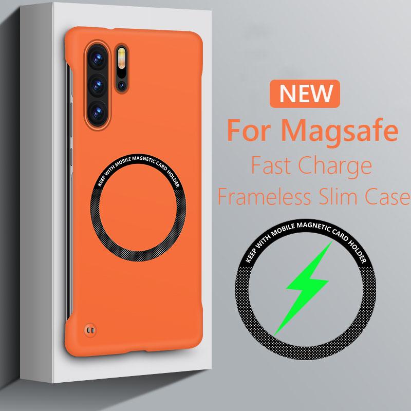Frameless Magnetic For Magsafe Slim Case For Huawei P30 Pro P40 P50 Pro P30Pro 5G Wireless Charging Hard Back Cover
Frameless Magnetic For Magsafe Slim Case For Huawei P30 Pro P40 P50 Pro P30Pro 5G Wireless Charging Hard Back Cover